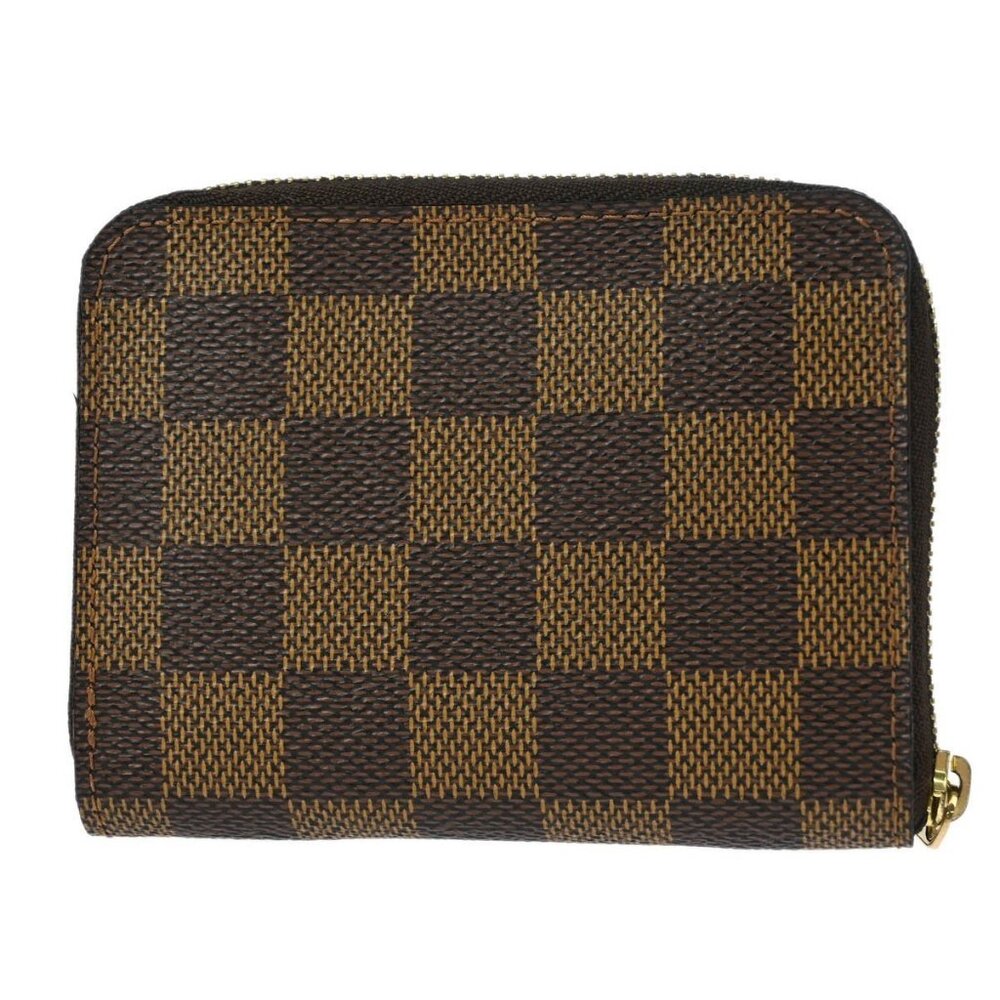 Louis Vuitton Damier Zippy Coin Purse Wallet N63070 CT3160 195764 - Picture 2 of 7